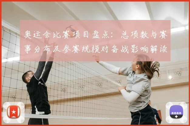 奥运会比赛项目盘点：总项数与赛事分布及参赛规模对备战影响解读